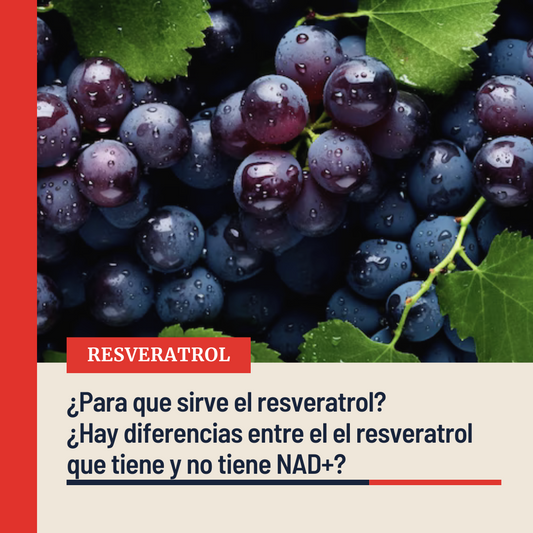 Resveratrol vs. Resveratrol con NAD+: ¿Cuál es la mejor opción para potenciar tu salud?