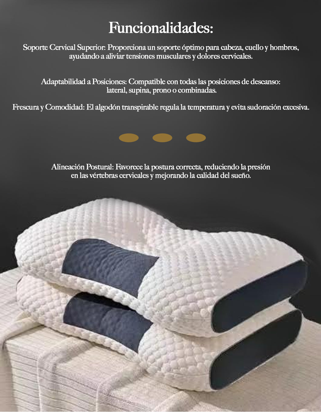 Almohada Cervical