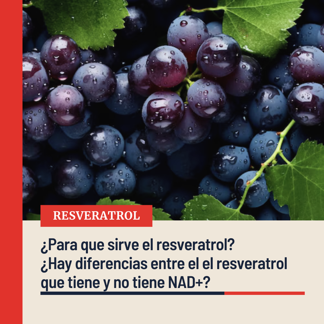 Resveratrol vs. Resveratrol con NAD+: ¿Cuál es la mejor opción para potenciar tu salud?